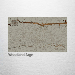 Valdese, North Carolina Street Map