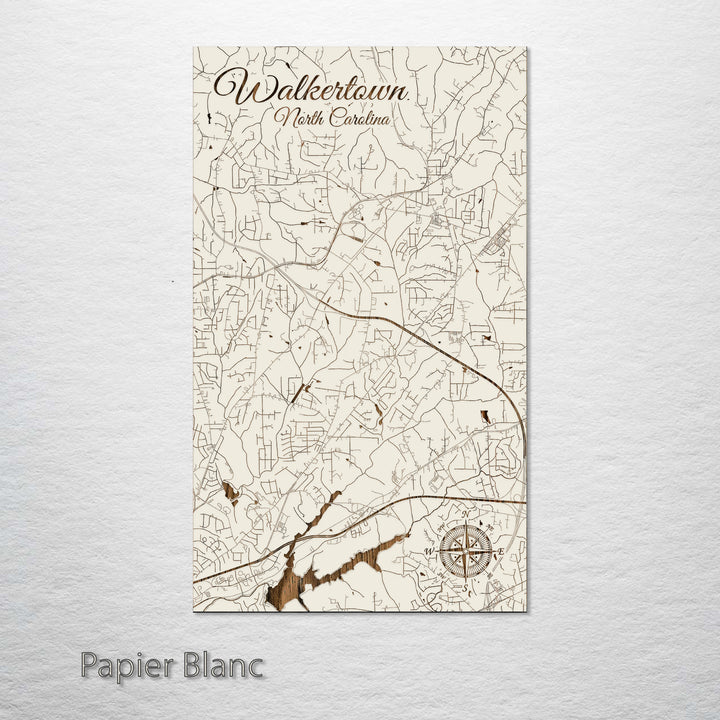 Walkertown, North Carolina Street Map