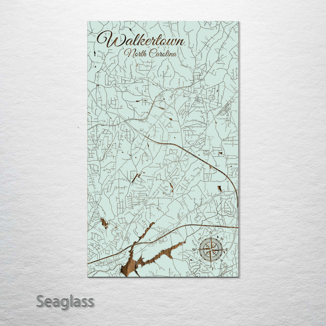 Walkertown, North Carolina Street Map