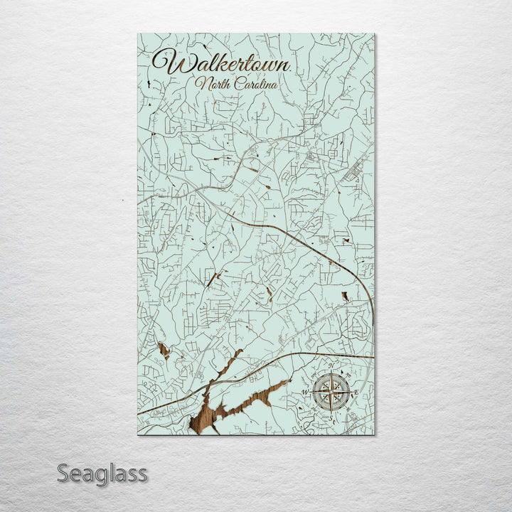 Walkertown, North Carolina Street Map