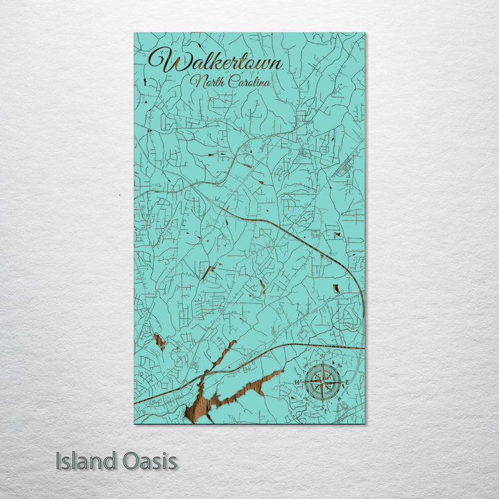 Walkertown, North Carolina Street Map