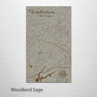 Walkertown, North Carolina Street Map
