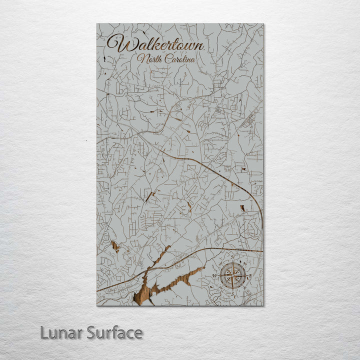 Walkertown, North Carolina Street Map