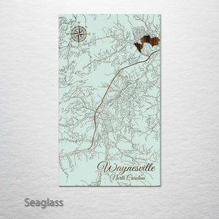 Waynesville, North Carolina Street Map