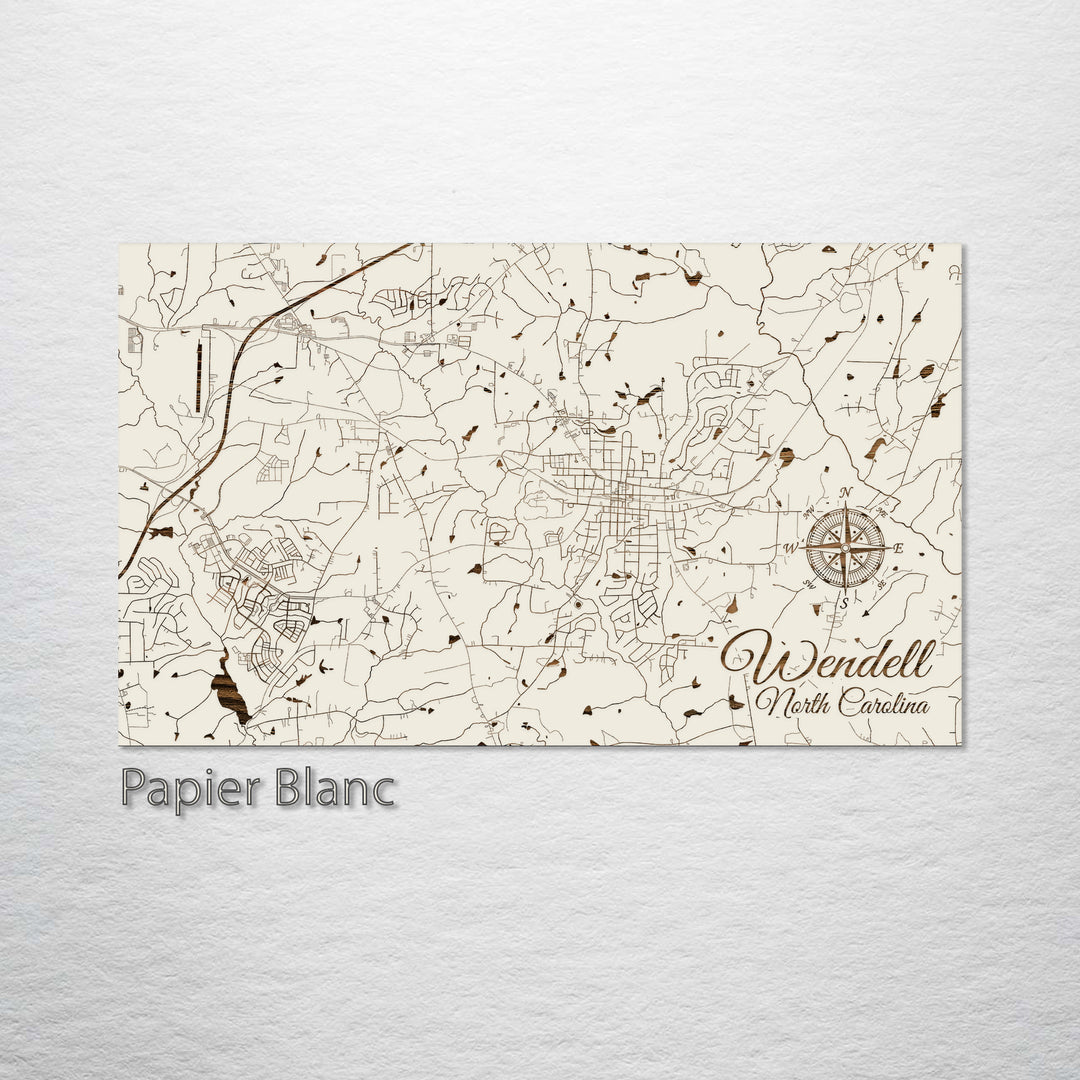 Wendell, North Carolina Street Map