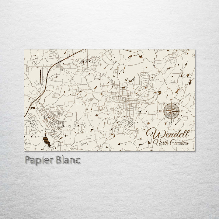 Wendell, North Carolina Street Map