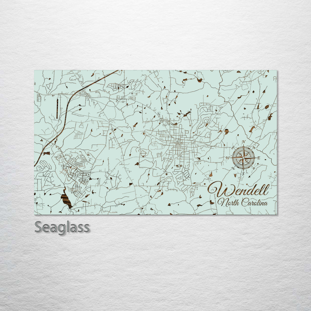 Wendell, North Carolina Street Map