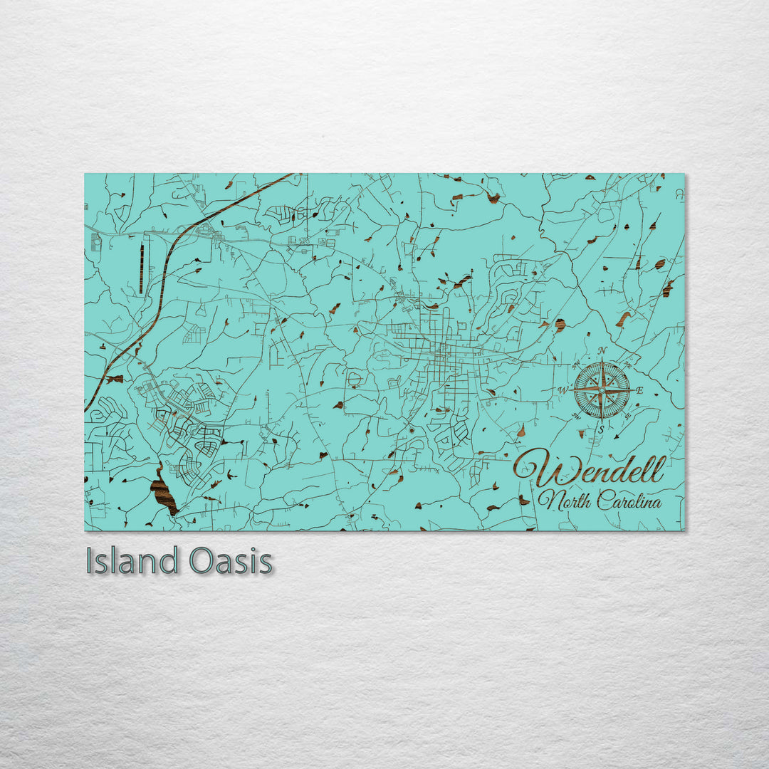 Wendell, North Carolina Street Map