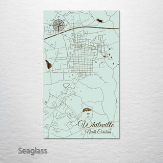 Whiteville, North Carolina Street Map