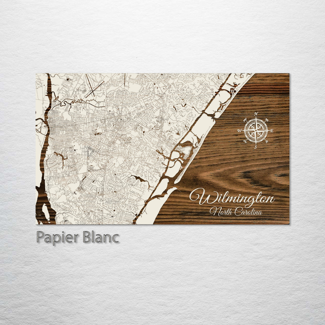 Wilmington, North Carolina Street Map