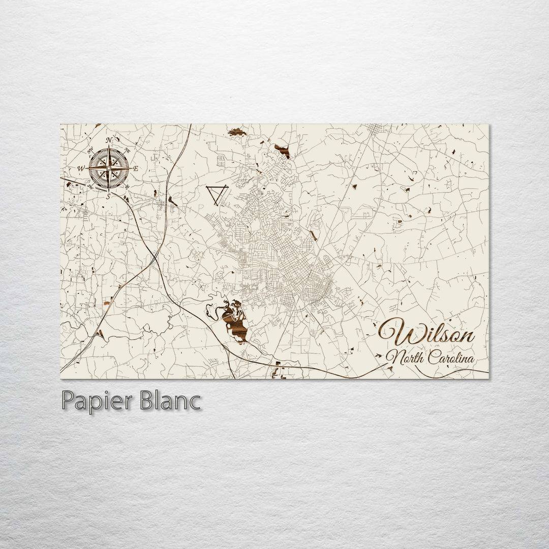 Wilson, North Carolina Street Map