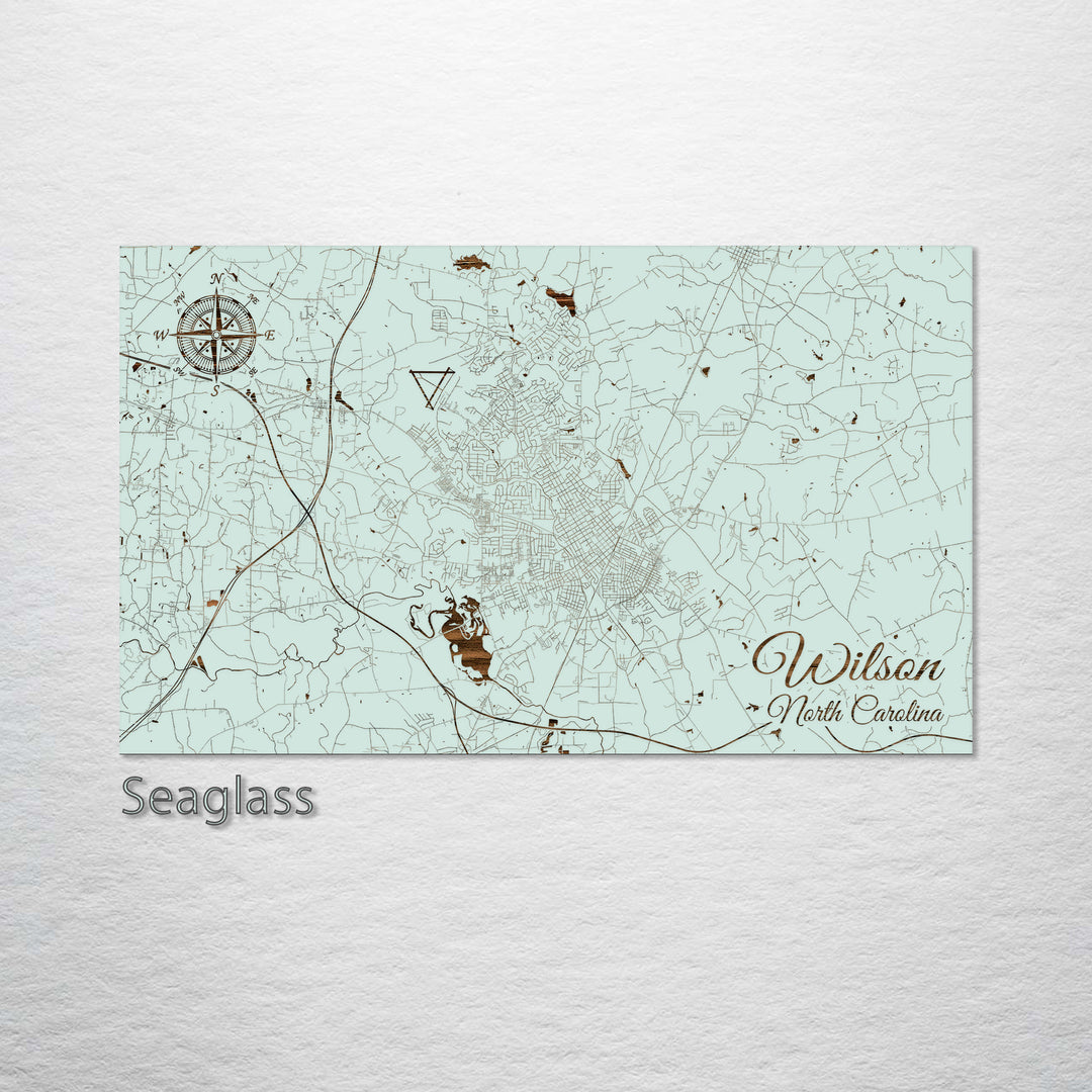 Wilson, North Carolina Street Map