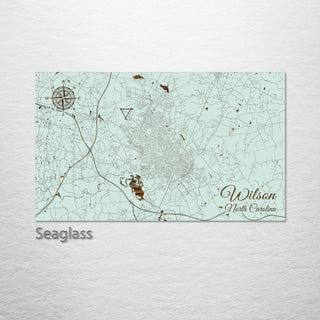 Wilson, North Carolina Street Map