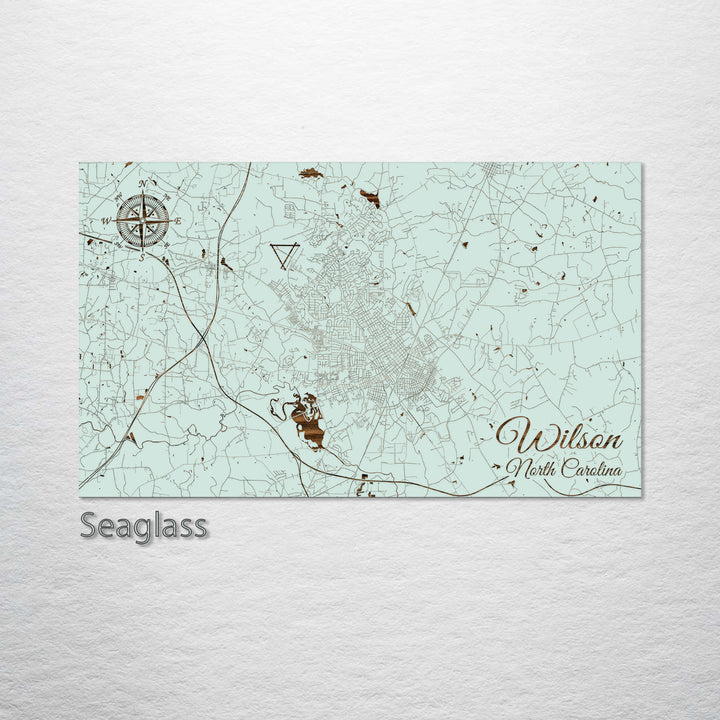 Wilson, North Carolina Street Map