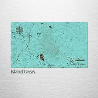 Wilson, North Carolina Street Map