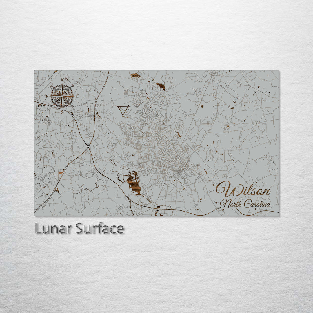 Wilson, North Carolina Street Map