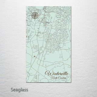 Winterville, North Carolina Street Map