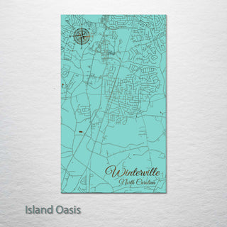 Winterville, North Carolina Street Map