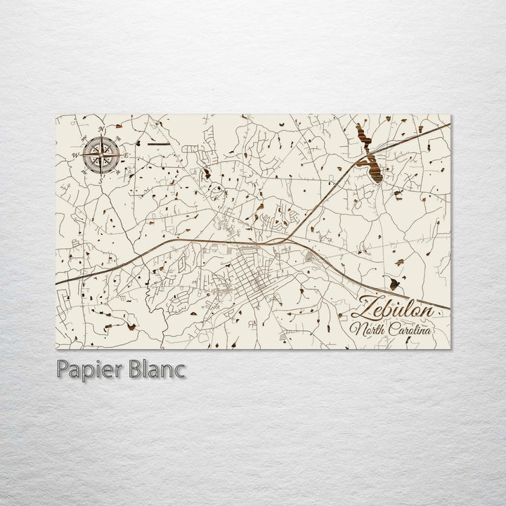 Zebulon, North Carolina Street Map