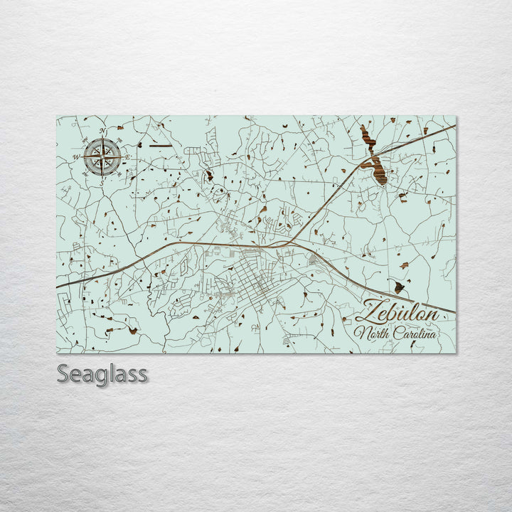 Zebulon, North Carolina Street Map