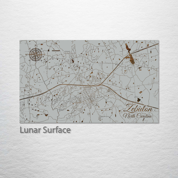 Zebulon, North Carolina Street Map