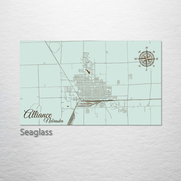 Alliance, Nebraska Street Map