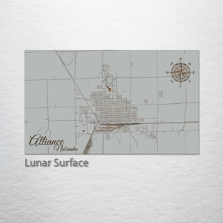 Alliance, Nebraska Street Map