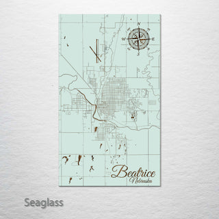 Beatrice, Nebraska Street Map