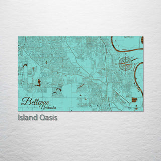 Bellevue, Nebraska Street Map
