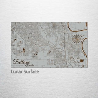 Bellevue, Nebraska Street Map