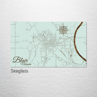 Blair, Nebraska Street Map