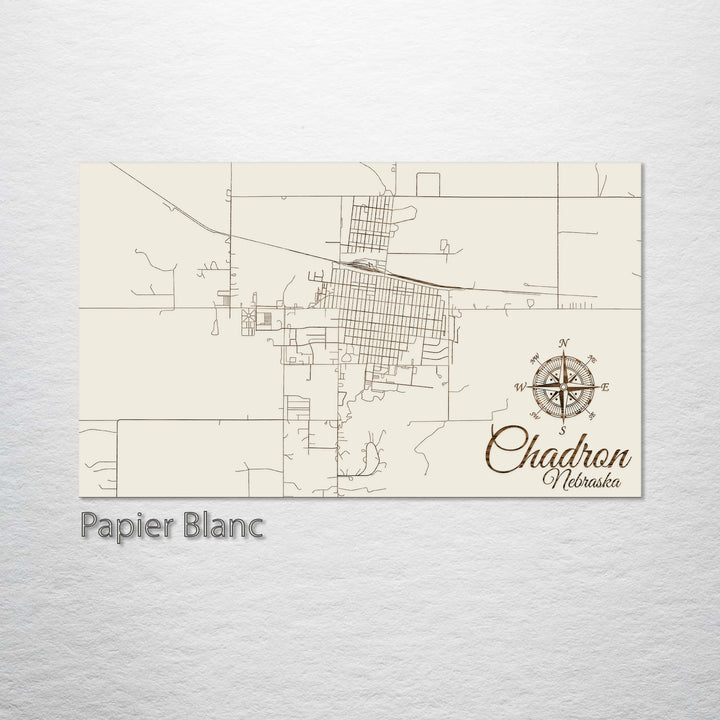 Chadron, Nebraska Street Map
