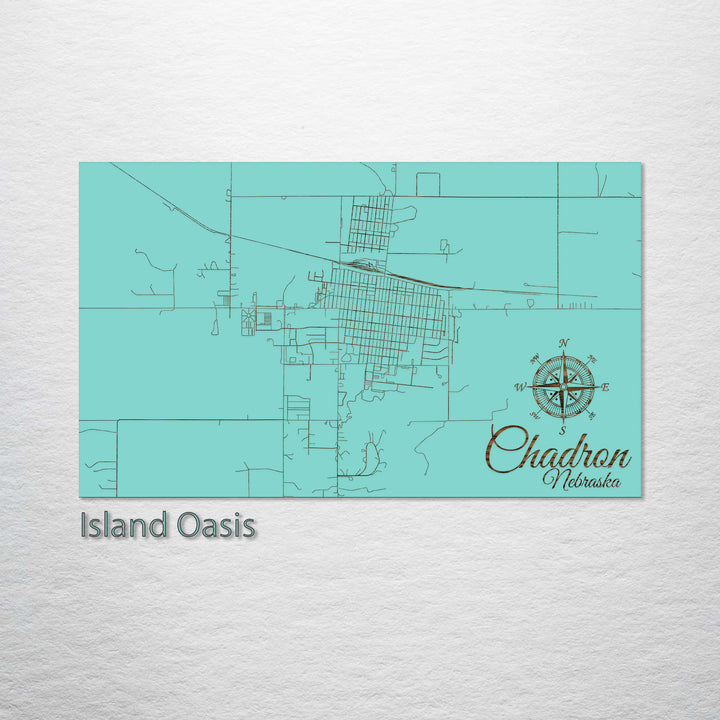 Chadron, Nebraska Street Map