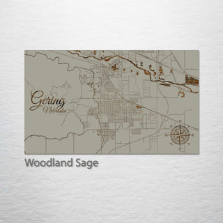 Gering, Nebraska Street Map