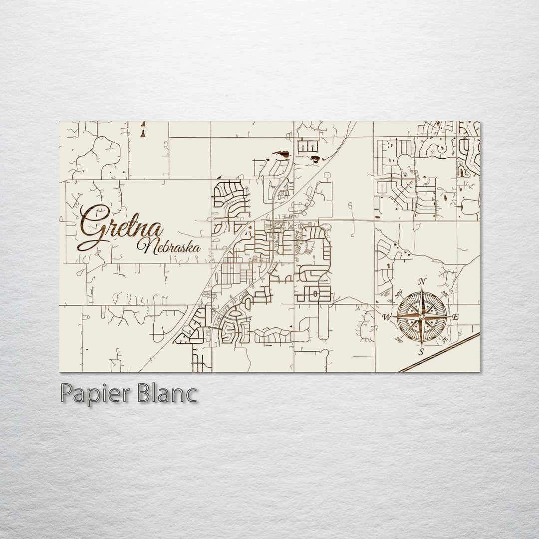 Gretna, Nebraska Street Map