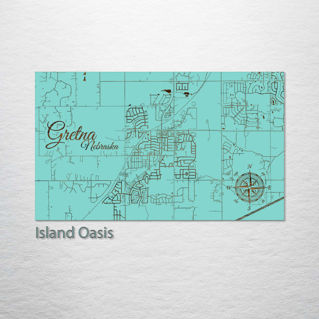 Gretna, Nebraska Street Map