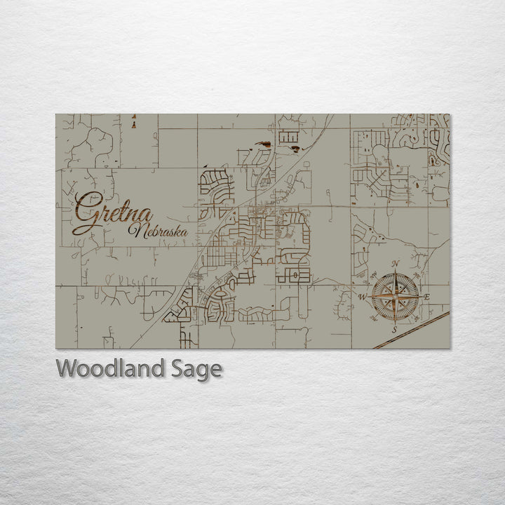 Gretna, Nebraska Street Map