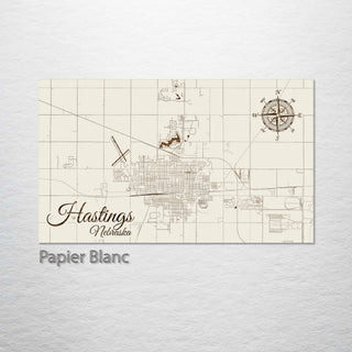Hastings, Nebraska Street Map