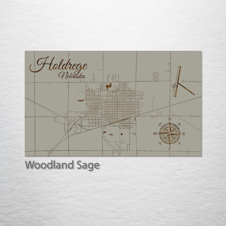 Holdrege, Nebraska Street Map