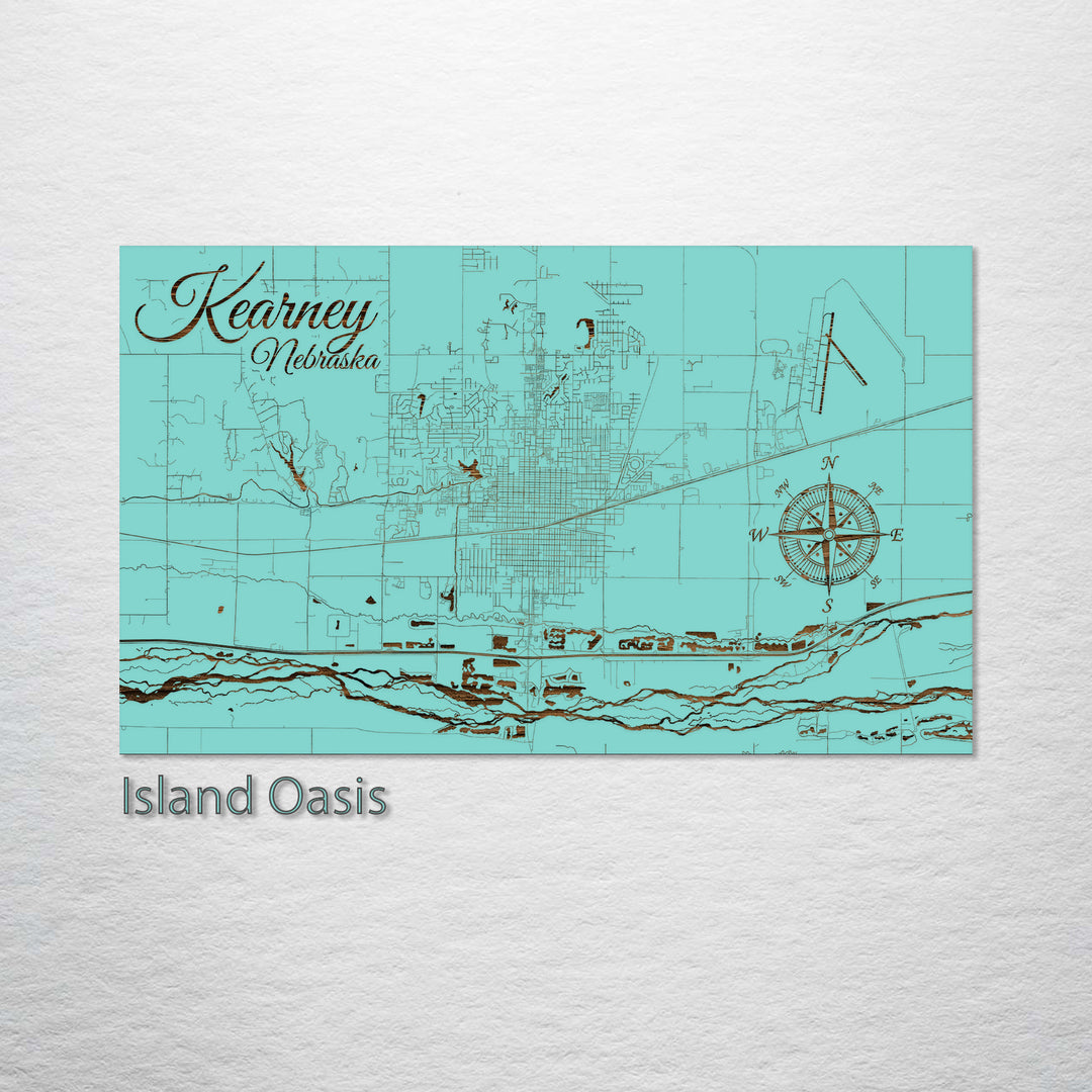 Kearney, Nebraska Street Map