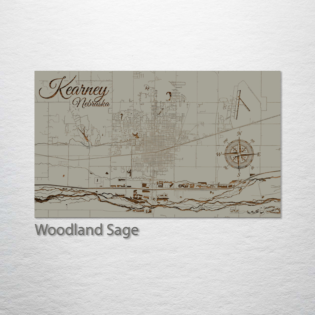 Kearney, Nebraska Street Map