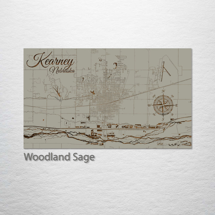 Kearney, Nebraska Street Map