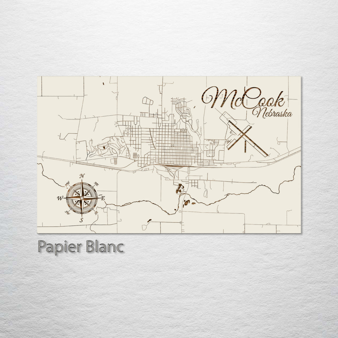 McCook, Nebraska Street Map