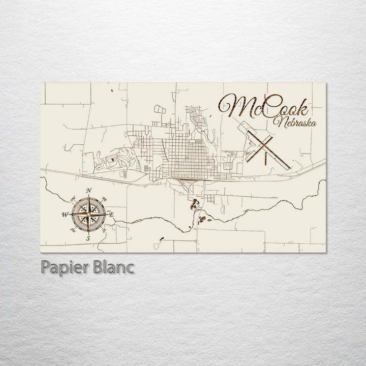 McCook, Nebraska Street Map