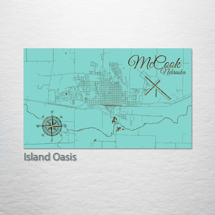 McCook, Nebraska Street Map