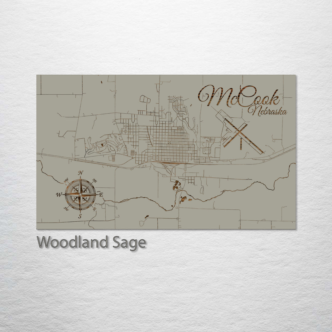 McCook, Nebraska Street Map