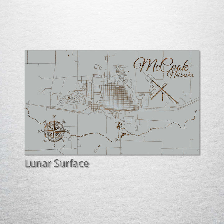 McCook, Nebraska Street Map