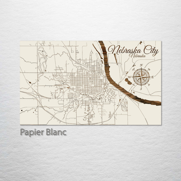 Nebraska City, Nebraska Street Map