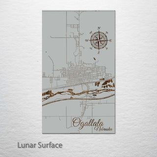 Ogallala, Nebraska Street Map