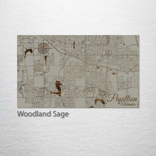 Papillion, Nebraska Street Map